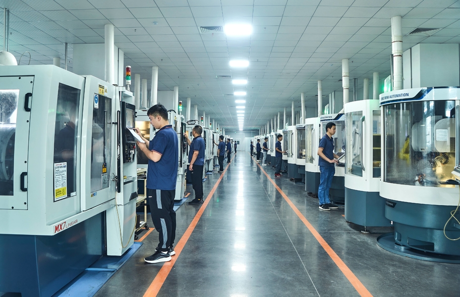 Suzhou Tuoertai Precision Technology Co., Ltd linha de produção do fabricante