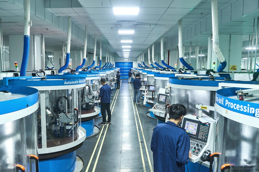 Suzhou Tuoertai Precision Technology Co., Ltd linha de produção do fabricante